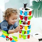 Penguin Tower Balance Game Toy Children Desktop Challenge Party