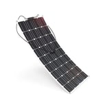 Solcellepanel 120Watt, 100x67cm, fleksibelt