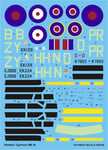 HAWKER TYPHOON Mk.Ib (I b) No.45, 175, 247, 609 SQUADRONS RAF#48044 1/48 TECHMOD