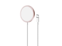 Puro charger PURO Magnetic Charging Cable USB-C MagSafe 15W wireless charger (pink)