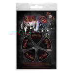 Motley Crue Logo Tri-Tip Guitar Pick Pack Set of 5 One Size