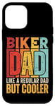Coque pour iPhone 12 mini Je suis un papa motard comme un papa normal, mais des