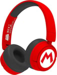 OTL Bluetooth Wireless Junior Super Mario Headphones Mario Logo /He - J1398z