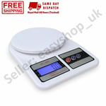 10 Kg Digital LCD Electronic Weighing Scales Kitchen Scale Toughened 0102