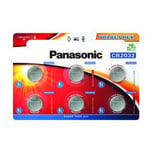 Panasonic CR2032 (6 stk) 3V Lithium