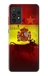 Spain Football Soccer Flag Case Cover For Samsung Galaxy A72, Galaxy A72 5G