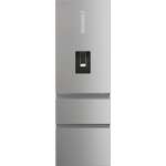 Haier HTW5618EWMG 3D 60 Series 5 60cm Free Standing Fridge Freezer Stainless
