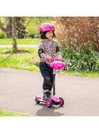 Xootz Bubble Go Tri-Scooter - Pink