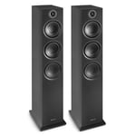 Fenton 100.282 SHF80B Tower Speaker Set 3x 6.5" Black