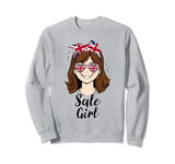 Sale Girl, Sale Women, British Flag UK Sweatshirt