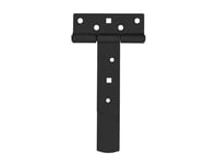 Home It® T-Gångjärn Matt Svart 150 X 30 Mm Zinkbelagt Kolstål