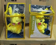 Pokemon 20th Anniversary PIKACHU 2016 Crushed Velvet Soft Plush CAREFUL PACKING