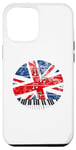 iPhone 13 Pro Max Piano UK Flag Pianist Britain British Musician Case
