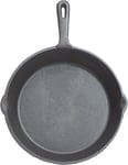 KitchenCraft Cast Iron Griddle Pan, Induction Safe, Oven, Grill and Barbecue Sa