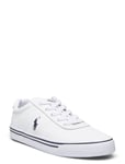 Hanford Leather Sneaker Designers Sneakers Low-top Sneakers White Polo Ralph Lauren