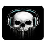 Mousepad Computer Notepad Office Graphic Skull Illustration Evil Concert Posters Rock Roll Home School Game Player Computer Worker Inch