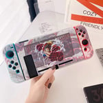 Orange - Coque De Protection Pour Manette Nintendo Switch, Avec Dessin Animé, Naruto, Une Pièce, Gundam Split