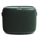 Pure Woodland Enceinte Portable, Haut-Parleur Bluetooth avec Radio Dab+/FM (étanche IP67, Batterie 14h - Parfait pour Le Jardin et Le Camping) Vert