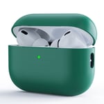 Apple AirPods Pro (2. Gen.) Tvådelat Silikon Fodral – Mörkgrön