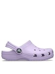 Crocs Lavender Classic Clog, Purple, Size 7 Younger