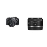 Canon EOS RP + RF 24-105mm f/4-7.1 IS STM Black & RF 50mm F1.8 STM Lens - Compact and Lightweight Lens for EOS R-Series Cameras