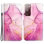 YB Pattern Printing Series-5 Fodral till Samsung Galaxy S20 FE - Rosa LS001