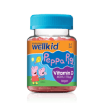 Vitabiotics WellKid Peppa Pig Vitamin D 400IU (10µg) 3-7 Years - 30 Soft Jellies