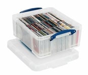 Really Useful Boxes 18 Litre CD DVD Office Stationery Kitchen Storage Box 18L