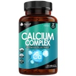 Calcium Tablets - Calcium Magnesium Zinc and Vitamin D 120 High Strength Tablets