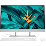 HP 24-dp0001a 23.8 FHD All in One PC - Natural Silver AMD Ryzen5 4500U - 8GB RAM - 512GB SSD - AC WiFi + Bluetooth 4.2 -  Webcam - Win11Home - USB Keyboard & Mouse - 1 Year Warranty