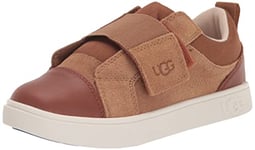 UGG Unisex Kids Rennon Low Sneaker, Chestnut, 10 UK Child