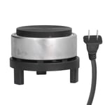 300W Mini Electric Stove Iron Hot Plate Tea Coffee Pot Warmer Heater For Home