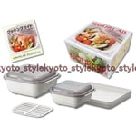 GOURLAB GLB-BS Microwave Multi Cooker Capsule Basic Set WHT 00018 JAPAN IMPORT