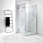 Unidrain GlassLine duschdörr, 97,6 cm, klart glas