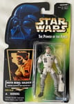 Star Wars Hoth Rebel Soldier NEW Action Figure 4"  The Power of The Force - 1996