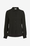 JDY - Blus jdyBrooke L/S Shirt Wvn - Svart