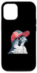 Coque pour iPhone 13 Faucon pèlerin avec chapeau USA