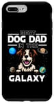 Coque pour iPhone 7 Plus/8 Plus Best Dog Dad In The Galaxy Brittany Dog Puppy Dogs Lovers