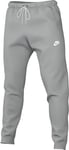 Nike DX0623-077 M NK Club WVN Taper Leg Pant Pants Homme LT Smoke Grey/White Taille 3XL