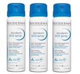 Bioderma - 3 x Atoderm SOS Spray 50 ml