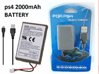 Li-ion 2000 mAh Ultra Storage  Battery Pack for PS4 Wireless Controller