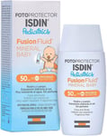 ISDIN Fotoprotector Fusion Fluid Mineral Baby SPF50 (50ml) | 100% mineral sunsc