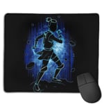 Avatar The Last Airbender Shadow of Sokka Customized Designs Non-Slip Rubber Base Gaming Mouse Pads for Mac,22cm×18cm， Pc, Computers. Ideal for Working Or Game