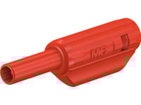 Stäubli Sl205-K Lamelstik Stik, Lige Stift-Diameter: 2 Mm Rød 1 Stk