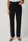 Ellos Collection - Raka jeans med strasstenar - Svart