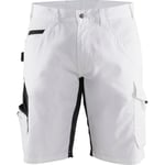 Shorts med stretch Hvit/Mørk G