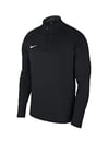 NIKE Unisex Kids Dry Academy 18 Drill Warm Up Suit, Black/Anthracite/White, S UK