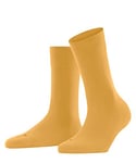 FALKE Women's Sensitive London W SO Cotton With Soft Tops 1 Pair Socks, Yellow (Hot Ray 1282) new - eco-friendly, 2.5-5