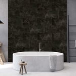 Grosfillex Väggplattor Gx Wall+ 11 st marmor 30x60cm svart 434299