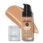 Revlon ColorStay Liquid Foundation Makeup for Normal/Dry Skin SPF 20, Longwear with Medium-Full Coverage & Natural Finish, Oil Free, (220), 30ml